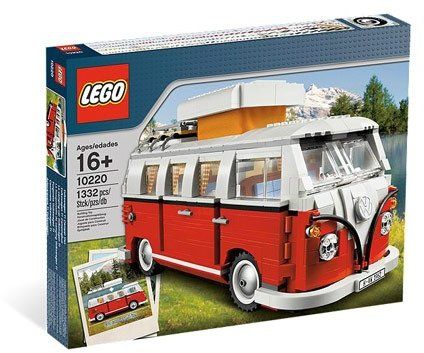 Конструктор LEGO 10220 City Volkswagen T1 Camper Van (Лего 10220) 184465 фото