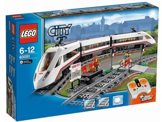 Конструктор LEGO 60051 City Залізниця Швидкісний пасажирський поїзд (Лего 60051) 225698 фото