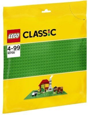 Конструктор LEGO 10700 Classic Будівельна пластина зеленого кольору (Лего 10700) 225876 фото